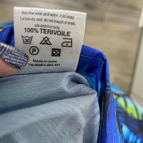 LA LEELA Women's Tropical Hawaiian Shirt - Picture 7 of 7